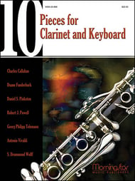 10 Pieces for Clarinet and Keyboard cover Thumbnail